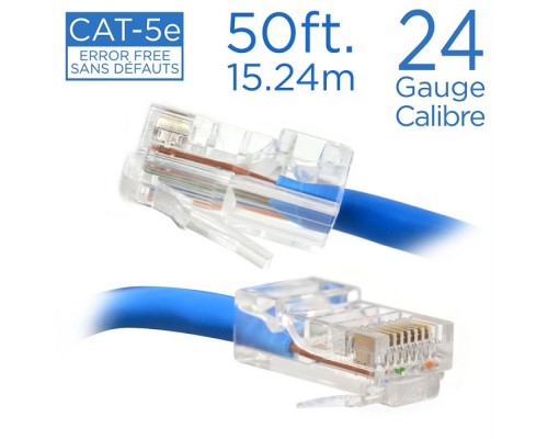 Câble réseau RJ-45 cat5 de 50 pieds (15.24m)